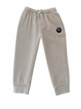 Hurley Boys Tan Waffle Knit Fleece Jogger Sweatpants Size M 10-12